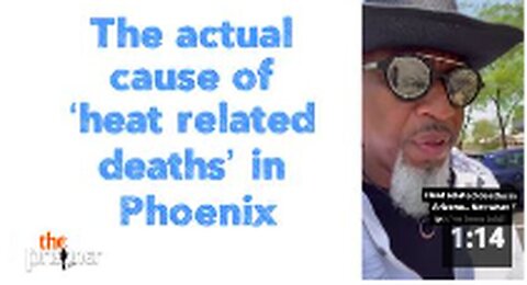 "Actual Cause of Heat-Related Deaths in Phoenix"