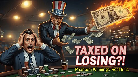 Gamblers Taxed on Phantom Winnings? The IRS Just Made Losing a Taxable Offense