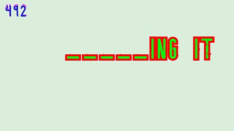 Midnight Oblivion Pt 492: _____ing it