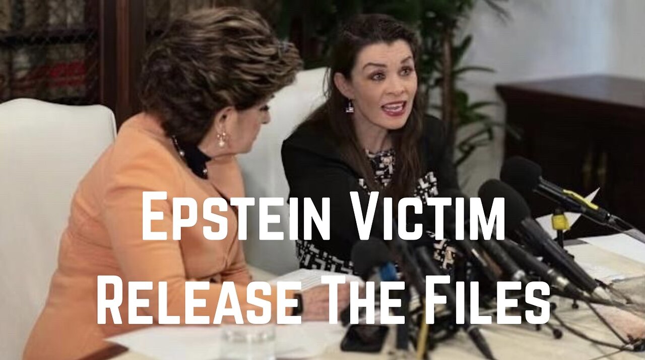 Epstein Victim Alicia Arden: Release The Files