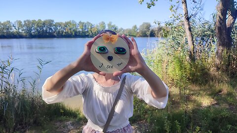 I see you - Funny wall picture