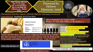 Witness of the Sands, Enemies of Israel pt. 2, and commentary