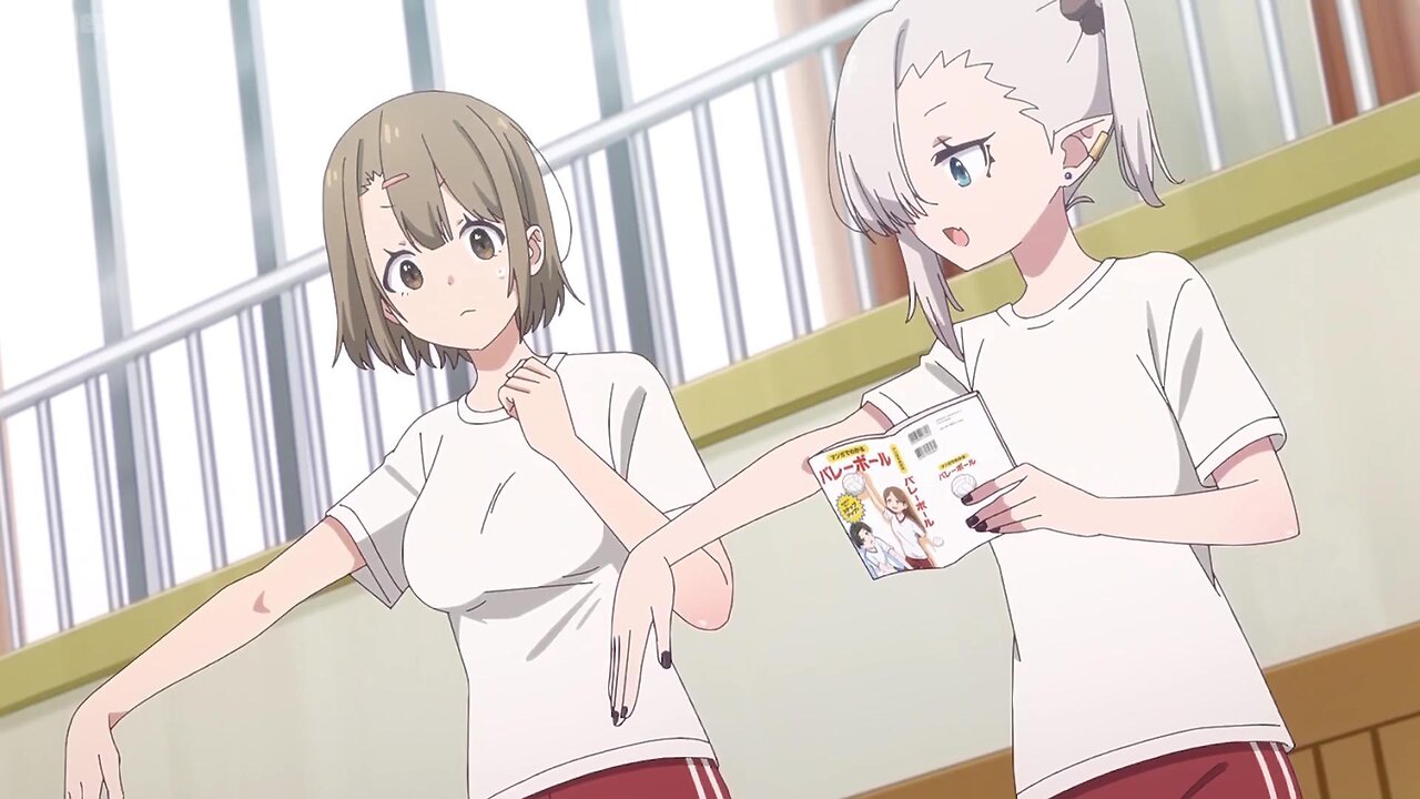 training them in volleyball | Li'l Miss Vampire Can't Suck Right