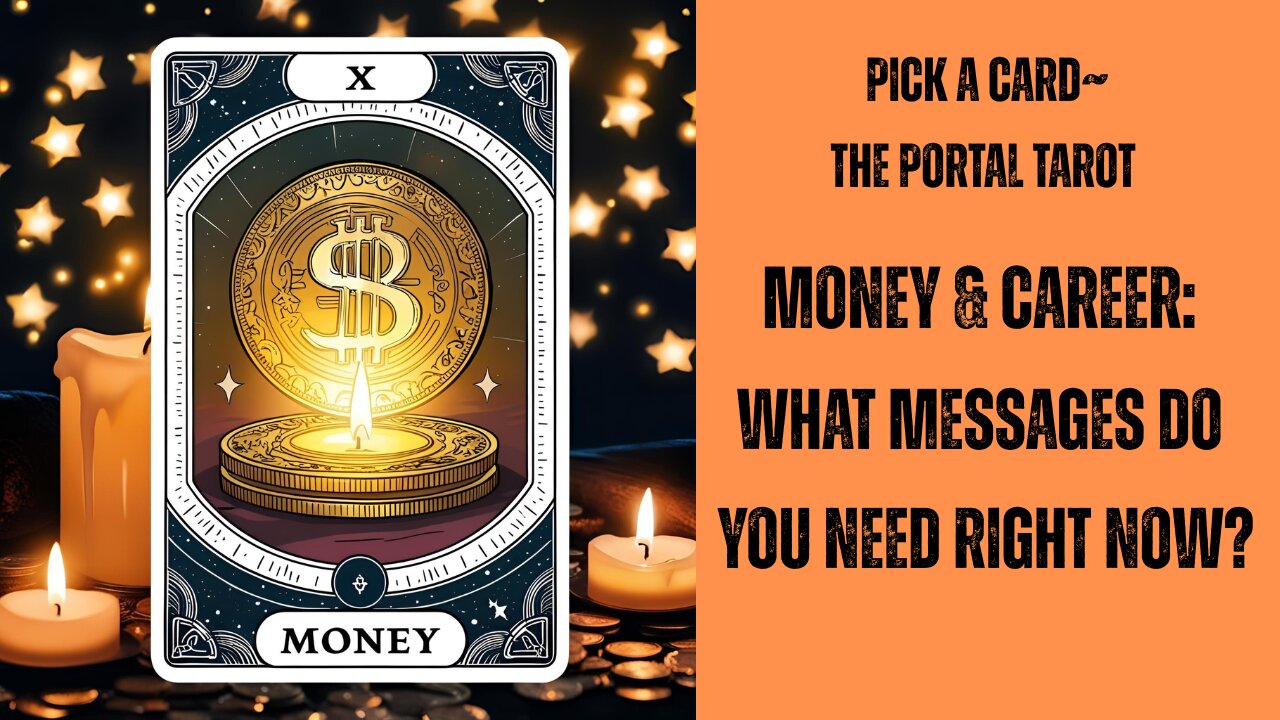 Money & Career: What messages do you need right now? ✨Pick A Card with The Portal Tarot!
