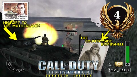 Finding Koshkin's Gift in Factory with Lt. Tanya Pavelovna and the Boys! - CoD:FE Enhanced Edition