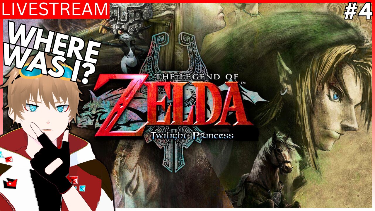 FIRST TIME playing Legend of Zelda Twilight Princess