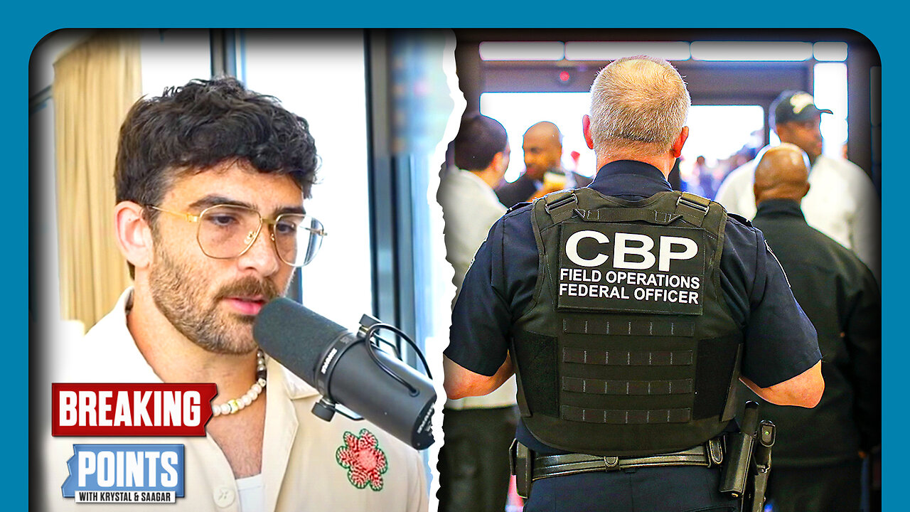 Hasan Piker INTERROGATED At Airport Over Israel Criticism