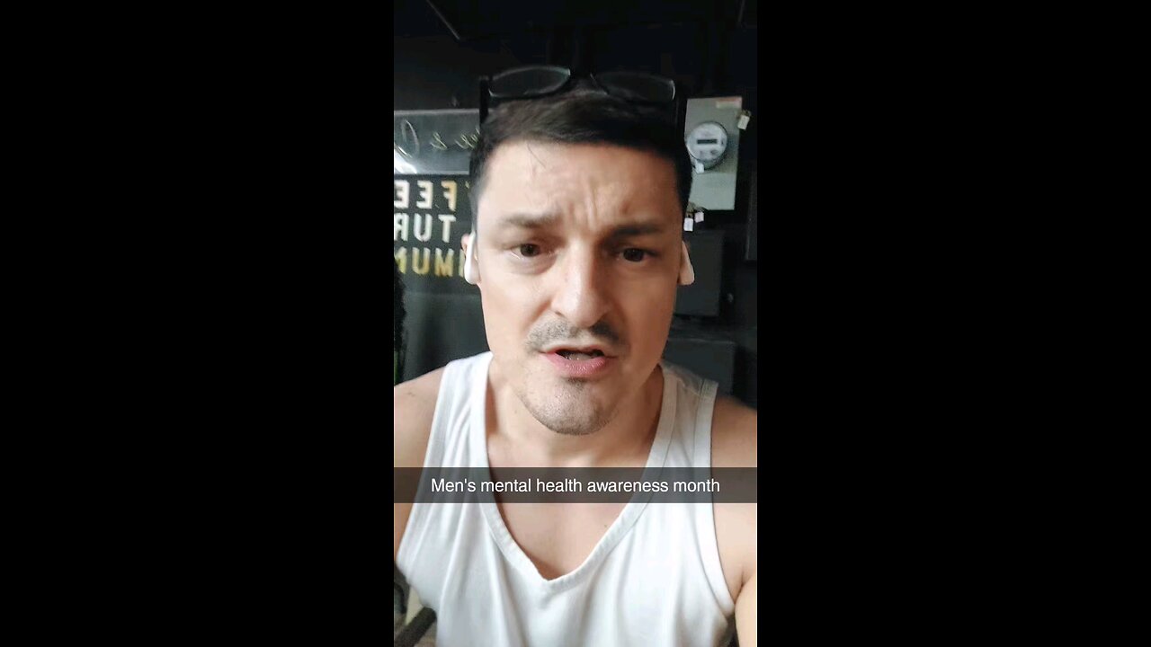 Did you know that June is Men's mental health month? #masculinity