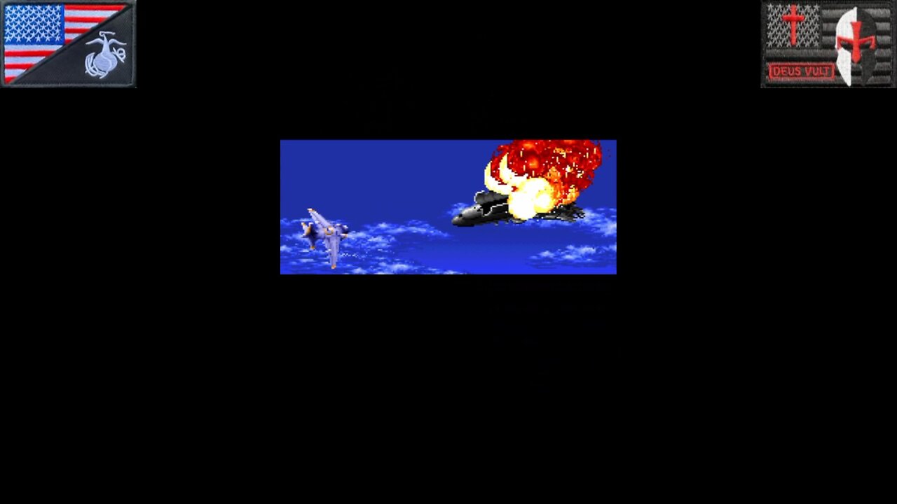 The Ending Sequence: "Aero Fighters" {#12A} [All Modes] (Arcade) [NA Version]