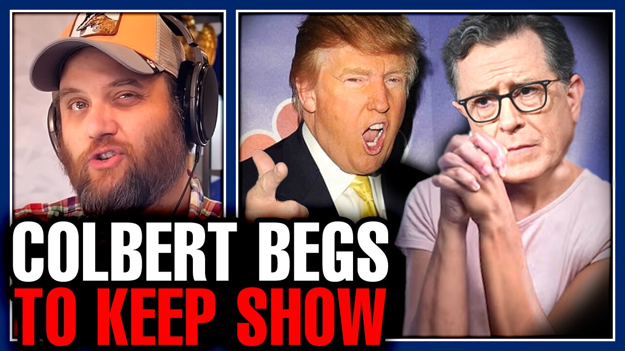 Stephen Colbert Hits Rock Bottom & Makes Most Insane Claim I Have Ever Heard!