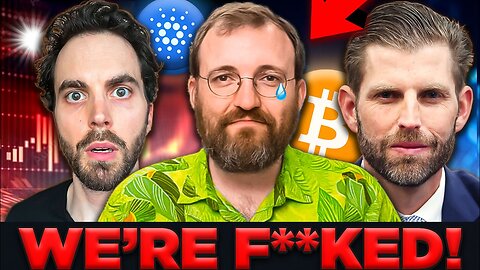 Crypto Holders Are F**ked | Cardano Founder s EMOTIONAL Plea