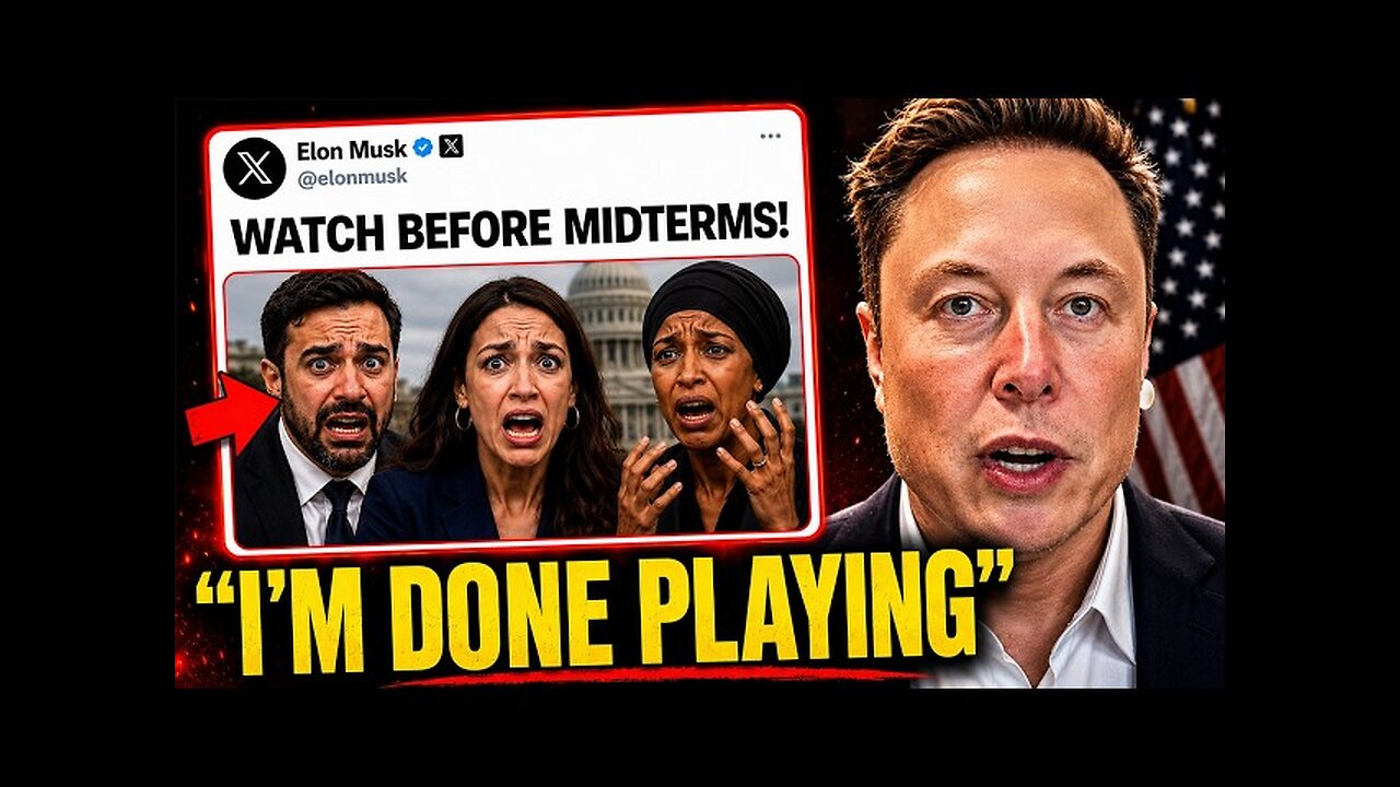 Breaking News: OMG! Elon Musk Breaks The Internet with Hilarious AD Against Mamdani, Ilhan & AOC 😂