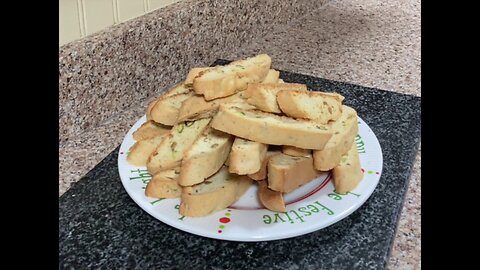 Real Easy Pistachio Biscotti