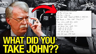 John Bolton RAID Search Warrant RELEASED!
