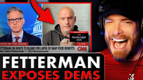 BREAKING: Fetterman Just EXPOSED Dems For Causing The Shutdown!!