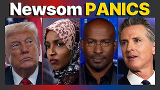 Rep Omar EMBARRASSES herself in a painful way as Newsom PANICS over Kamala confrontation