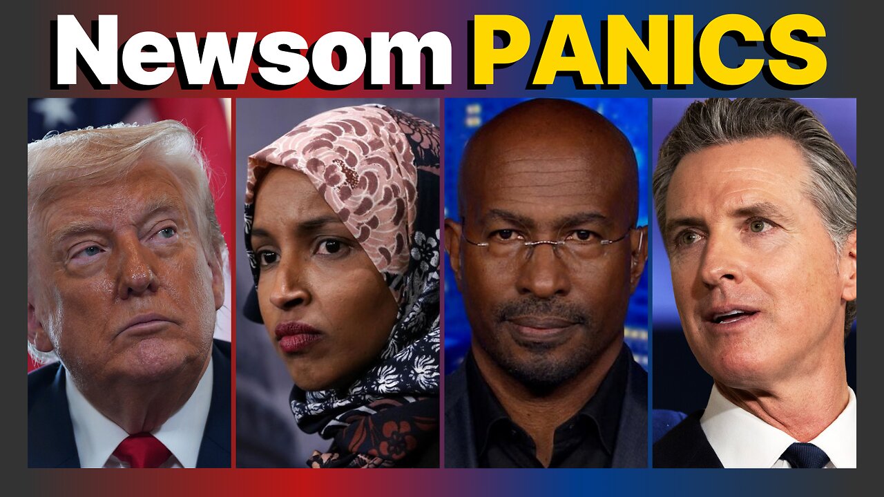 Rep Omar EMBARRASSES herself in a painful way as Newsom PANICS over Kamala confrontation