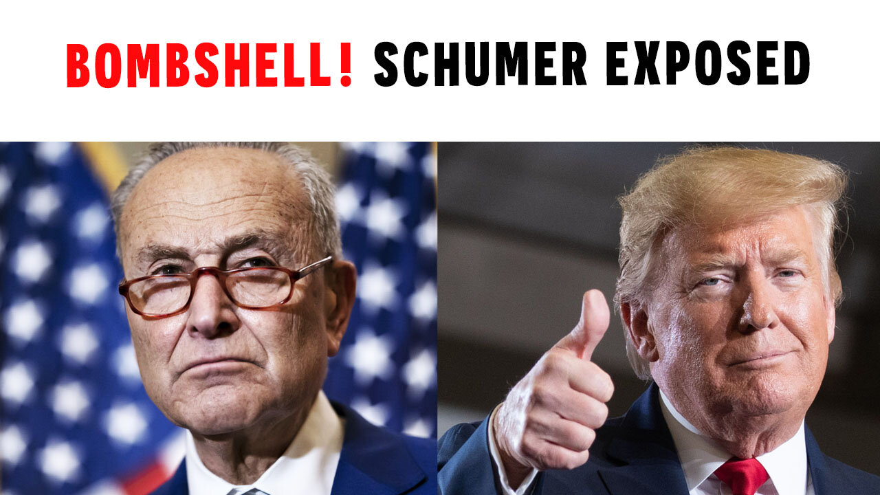 Schumer EXPOSED. He Thought We Wouldn't Find THIS..
