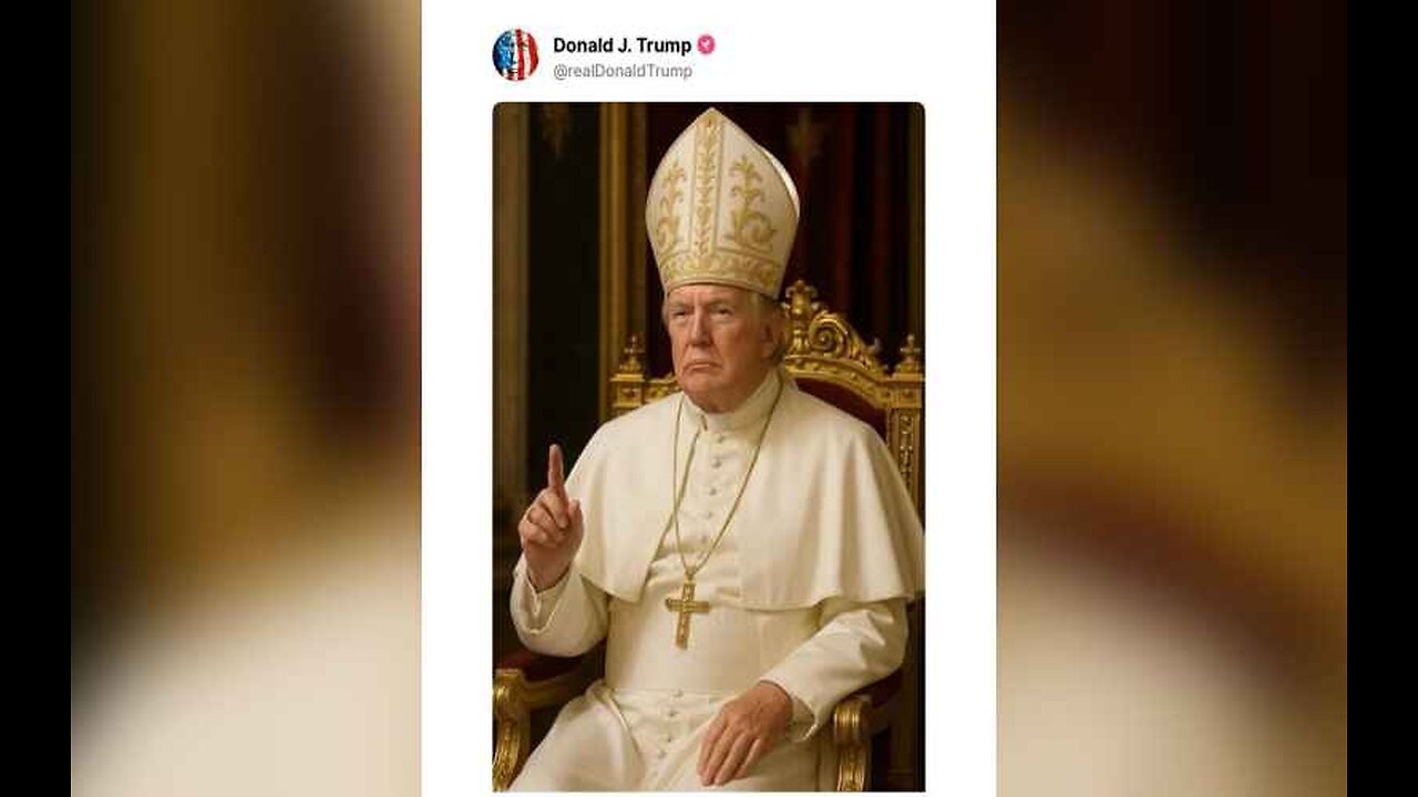 AI Photo of Trump as Pope Draws Backlash, Jokes