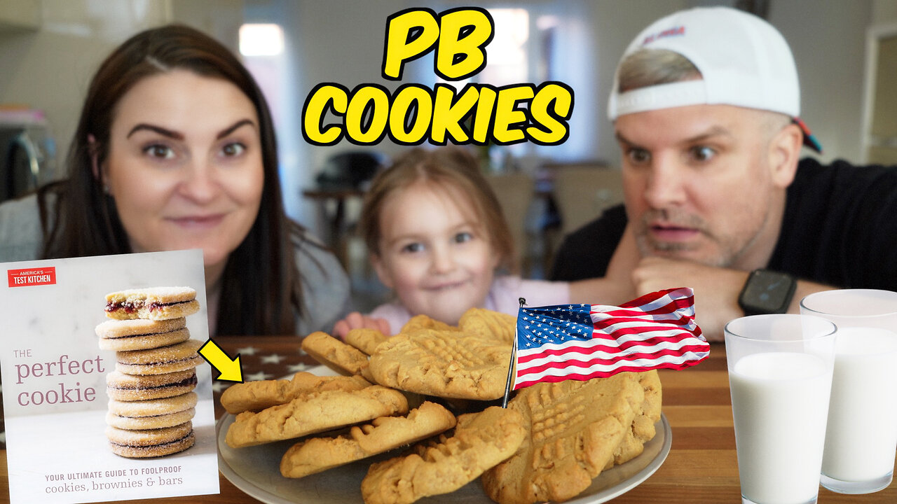 Brits Try Peanut Butter Cookies for the First Time – Stunned !