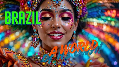 BRAZIL| WORLD of Its Own Where Geography, Culture, and History MERGE | Why BRAZIL Defies EXPLANATION