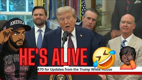 TRUMP MAKES AN ANNOUNCEMENT AFTER DEATH RUMORS
