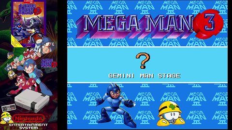 Mega Man 3 (NES) - '?' Gemini Man stage