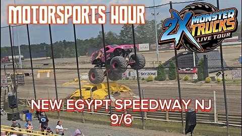 2X Monster Trucks At New Egypt Speedway NJ 9/6/2025