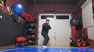 WTD Axe Kick to Crescent Kick sequential