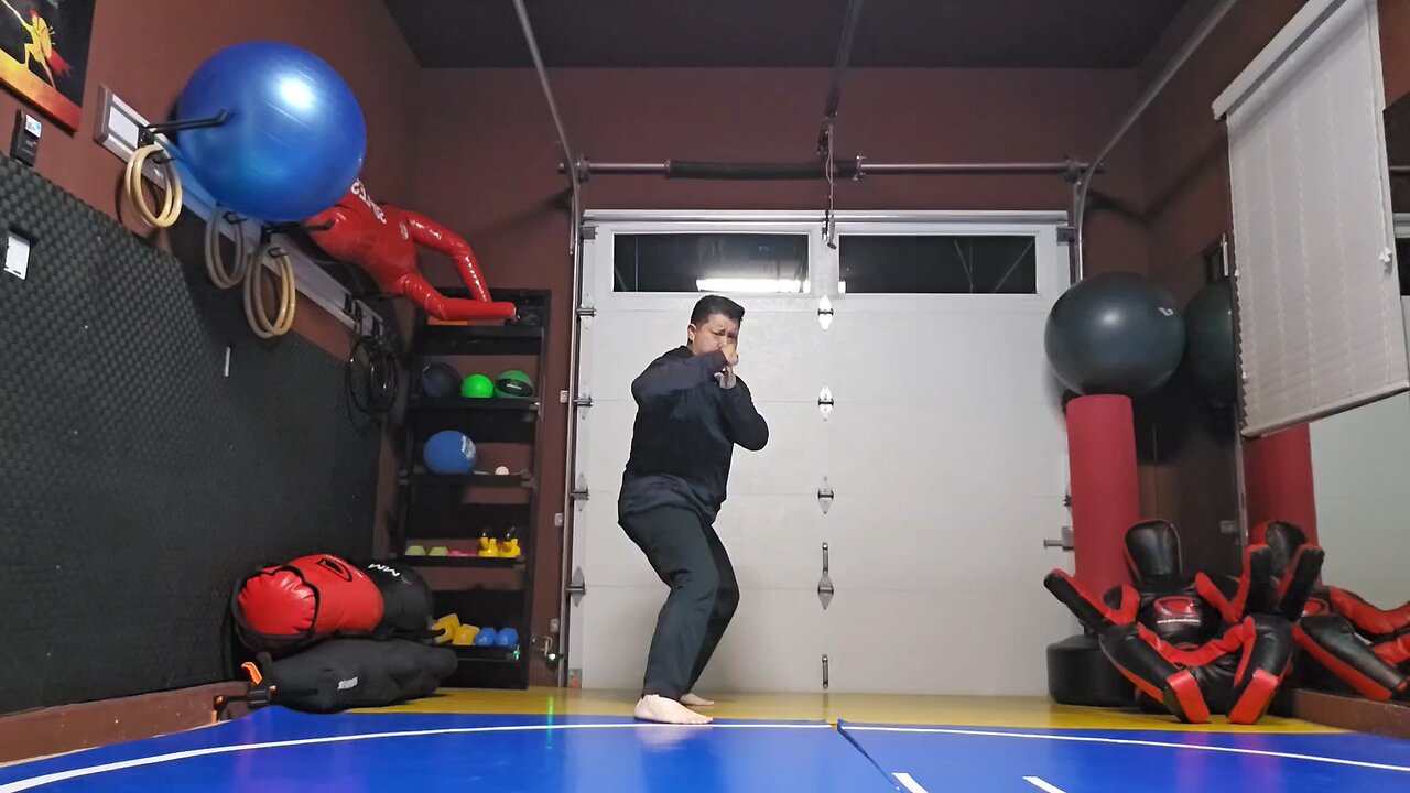 WTD Axe Kick to Crescent Kick sequential