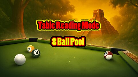 🎱 Table Reading Mode – Honest Pool Round 8 Ball Pool