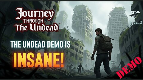 ZOMBIE APOCALYPSE UNLEASHED! 🔥┃ The Undead Demo Is INSANE! ┃ Gameplay