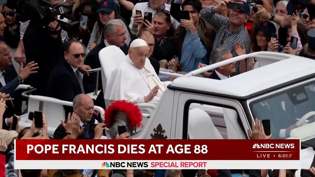 Pope Francis dies at 88