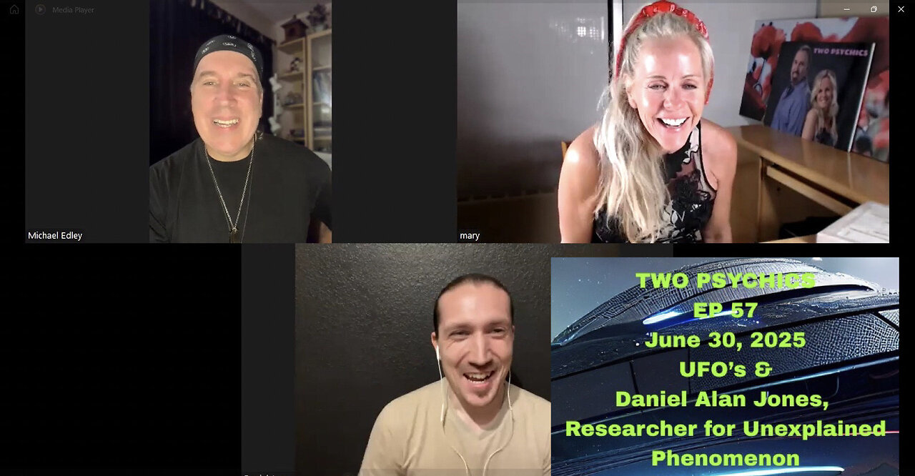 Two Psychics Ep 57 UFO's & Daniel Alan Jones Strange Phenomenon & UFO Investigator