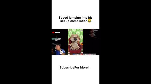 ISHOWSPEED JUMPING INTO HIS SETUP COMPILATION 🤣.