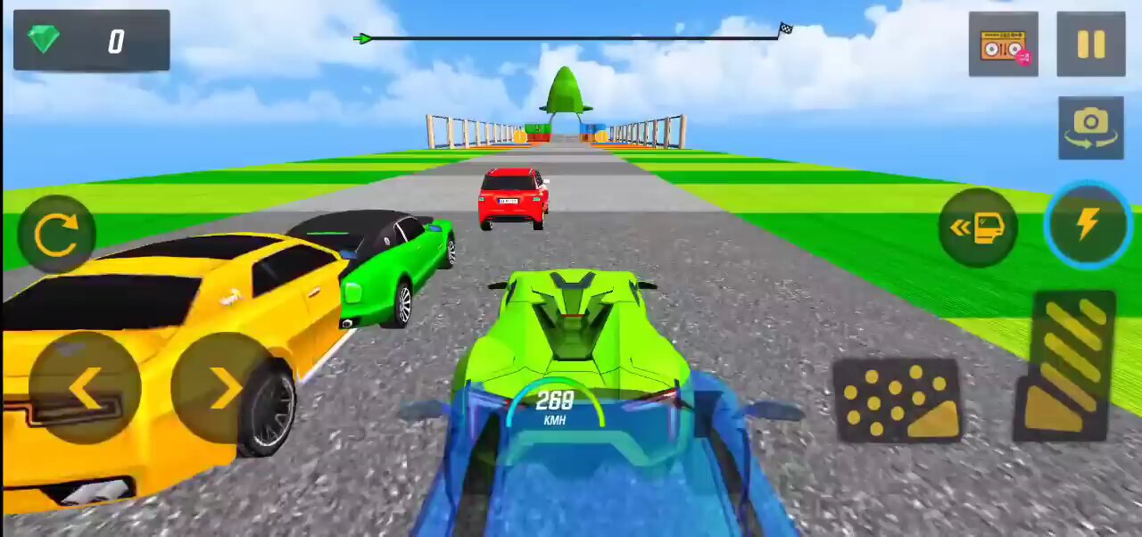 Ramp car racing