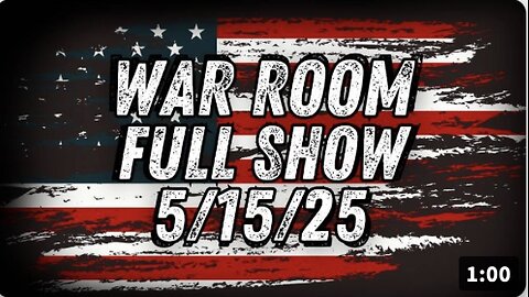 5 15 25 OWEN SHROYER War Room Trump Lifts Syria Sanctions After Meeting New President