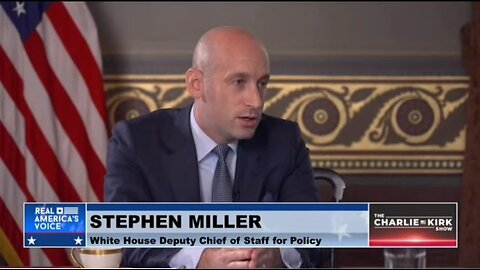 Stephen Miller: We Will Dismantle Violent Left-wing Organizations In Charlie's Name