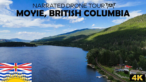 🌊 Moyie, British Columbia 🚁 4K Drone