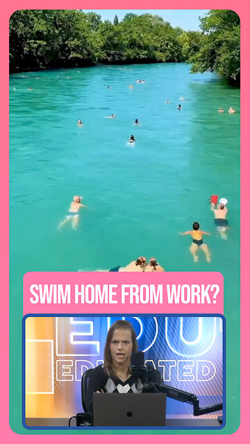 Did You Know In Switzerland They Swim Home From Work?