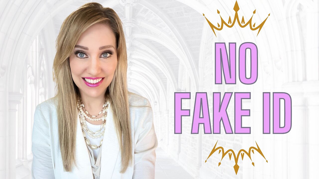 NO Fake Id - You have unique identity, Embrace it!