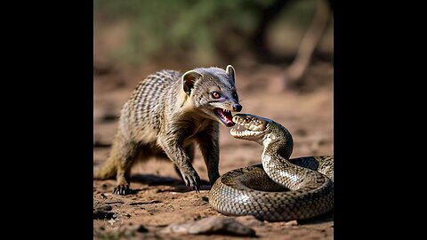 The Wild Clash: Mongoose vs Snake | Animal Fight Story"