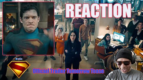 Superman Official Teaser Trailer Reaction