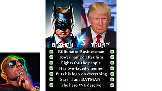 Is President Trump Like Batman? The Doctor Of Common Sense Show