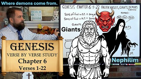Genesis 6:1 to 22 Fallen Angels Giants Nephilim and Demons or Devils