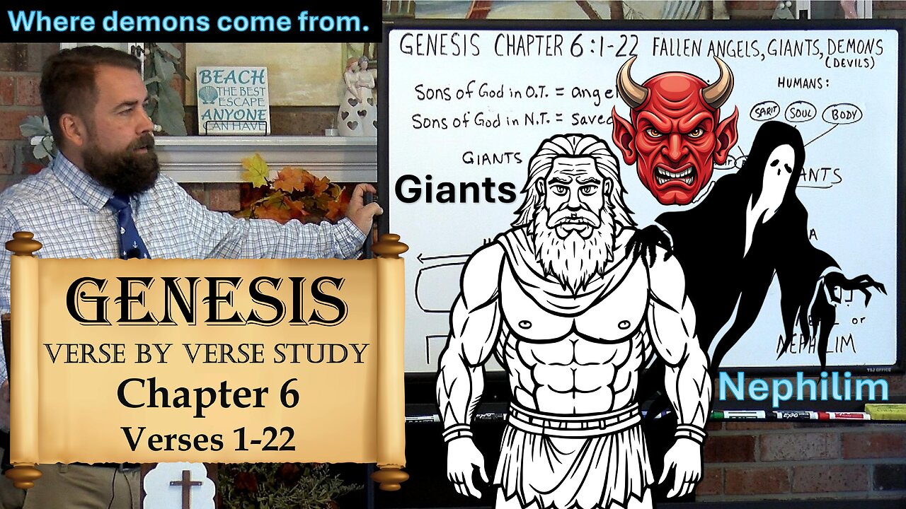 Genesis 6:1 to 22 Fallen Angels Giants Nephilim and Demons or Devils