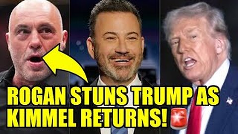 🚨Joe Rogan DROPS BOMB On Trump As Kimmel RETURNS