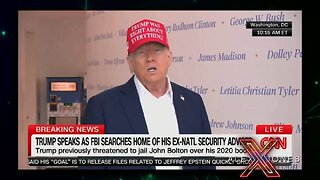 Trump Calls Out John Bolton After He Finds Out The FBI Raided His House This Morning