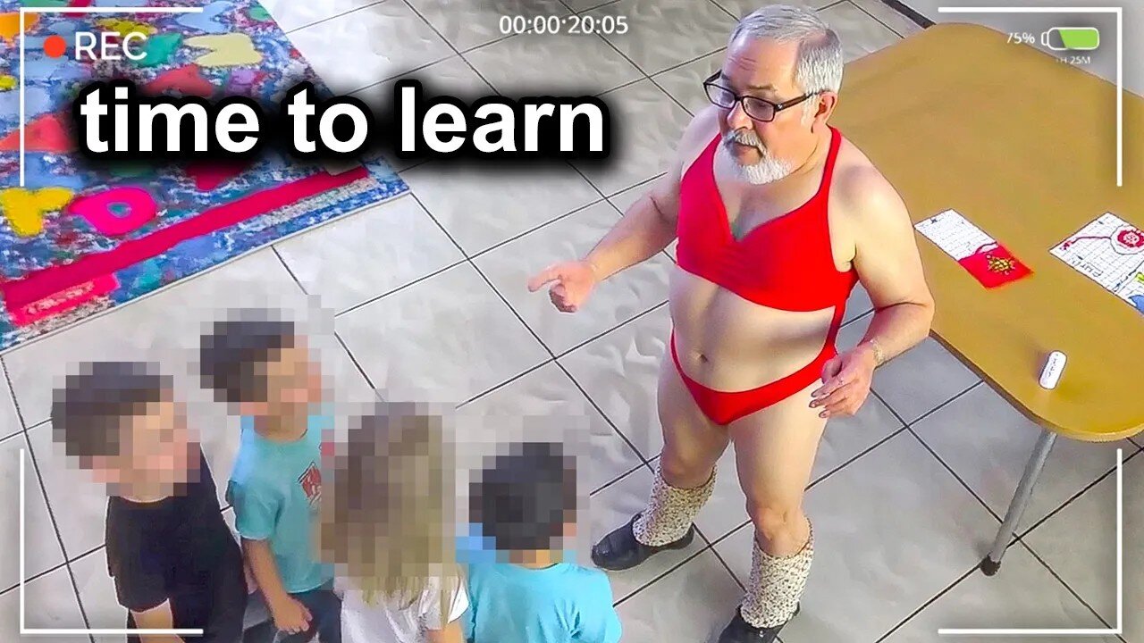 OMG This Is Scary When A Dumb Teacher Realizes His Crime Was Recorded .