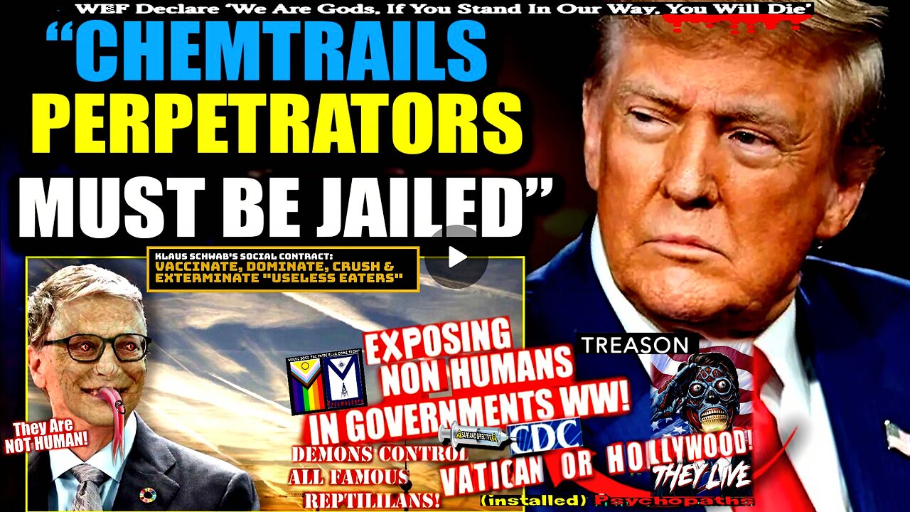 Trump Warns Bill Gates His ‘Days Are Numbered’ Following RFK's Chemtrails Intervention